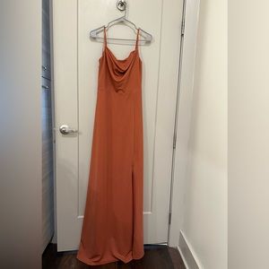 Birdy Grey Ash Dress Terracotta